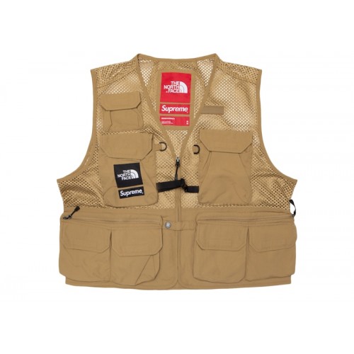 Supreme The North Face Cargo Vest Gold Supreme The North Face Cargo Vest Gold
