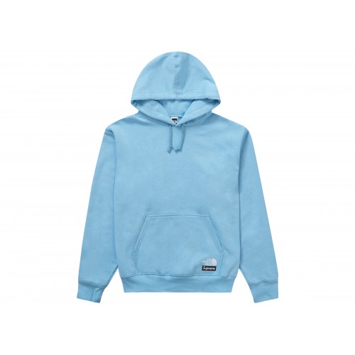 Оригинальный шмот Supreme The North Face Convertible Hooded Sweatshirt Blue