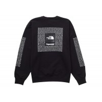 Supreme The North Face Crewneck Black