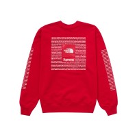 Supreme The North Face Crewneck Red