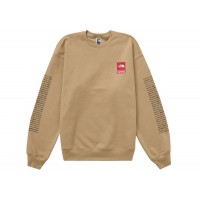 Supreme The North Face Crewneck Tan