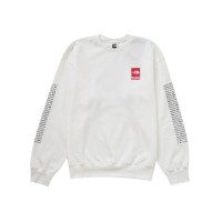Supreme The North Face Crewneck White