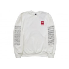 Supreme The North Face Crewneck White