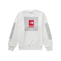 Supreme The North Face Crewneck White