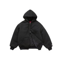 Supreme The North Face Down Filled Zip Up Hooded Sweatshirt Black