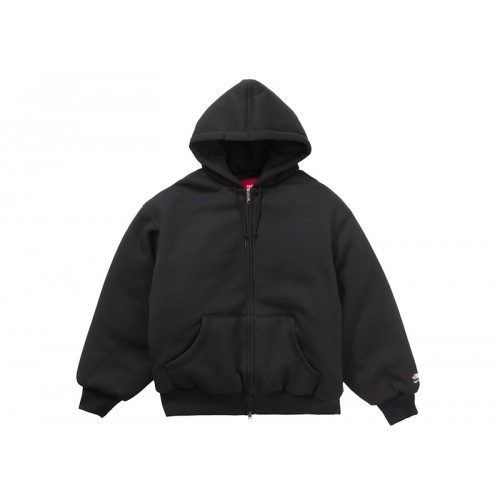 Supreme The North Face Down Filled Zip Up Hooded Sweatshirt Black