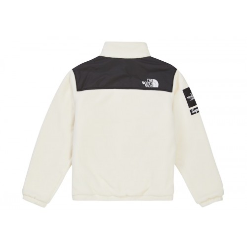 Supreme x The North Face Expedition Fleece Jacket White