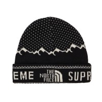 Supreme The North Face Fold Beanie Black