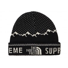 Supreme The North Face Fold Beanie Black