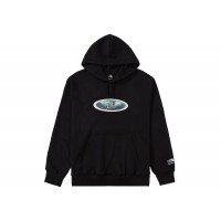 Supreme The North Face Lenticular Mountains Hooded Sweatshirt Black