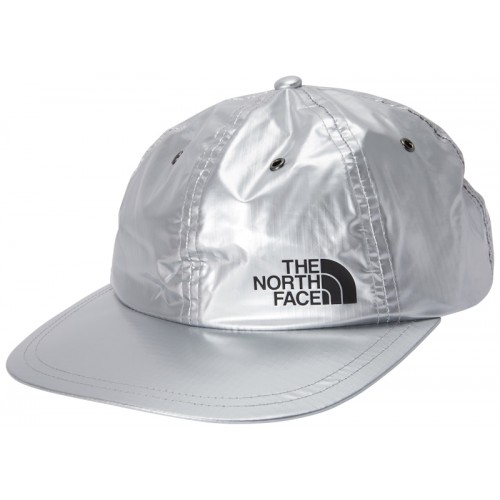 Supreme The North Face Metallic 6-Panel Silver