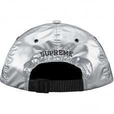 Supreme The North Face Metallic 6-Panel Silver
