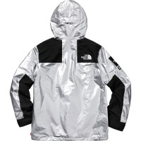 Supreme The North Face Metallic Mountain Parka Silver