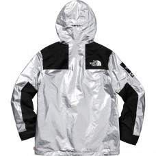 Supreme The North Face Metallic Mountain Parka Silver
