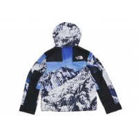 Supreme The North Face Mountain Parka Blue/White
