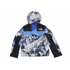 Supreme The North Face Mountain Parka Blue/White