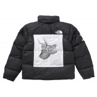 Supreme The North Face Nuptse Jacket Black