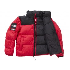 Supreme The North Face Nuptse Jacket Red