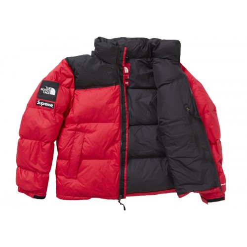 Supreme The North Face Nuptse Jacket Red