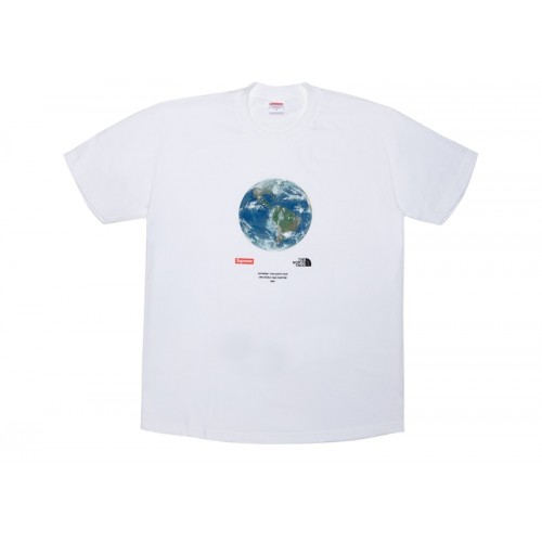 Supreme The North Face One World Tee White