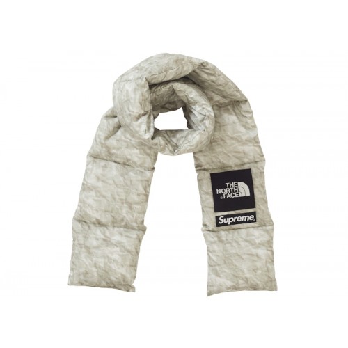 Supreme The North Face Paper Print 700-Fill Down Scarf Paper Print