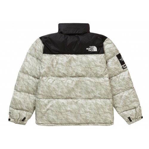 Оригинальный шмот Supreme The North Face Paper Print Nuptse Jacket Paper Print - 70см