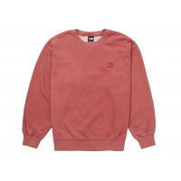 Supreme The North Face Pigment Printed Crewneck Red