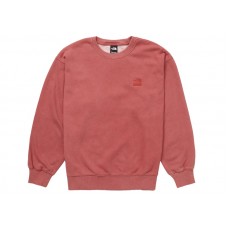 Supreme The North Face Pigment Printed Crewneck Red