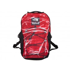Supreme The North Face Printed Borealis Trompe Loeil Backpack Red