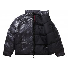 Supreme The North Face Printed Nuptse Trompe Loeil Jacket Black