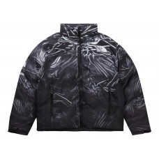 Supreme The North Face Printed Nuptse Trompe Loeil Jacket Black