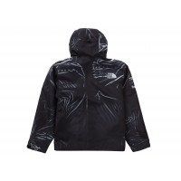 Supreme The North Face Printed Taped Seam Shell Trompe Loeil Jacket Black