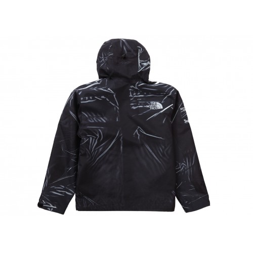 Оригинальный шмот Supreme The North Face Printed Taped Seam Shell Trompe Loeil Jacket Black - 70см