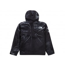 Supreme The North Face Printed Taped Seam Shell Trompe Loeil Jacket Black