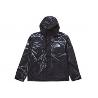 Supreme The North Face Printed Taped Seam Shell Trompe Loeil Jacket Black