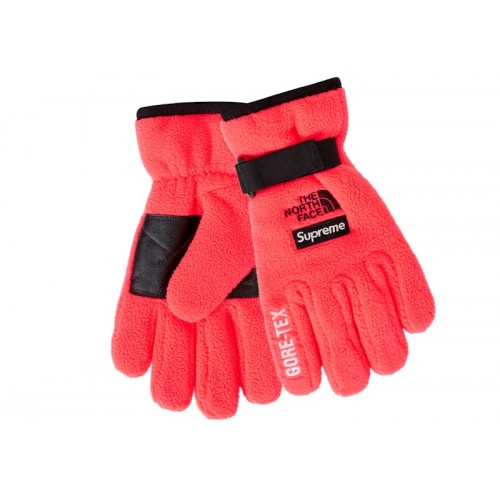 Supreme The North Face RTG Fleece Glove Bright Red