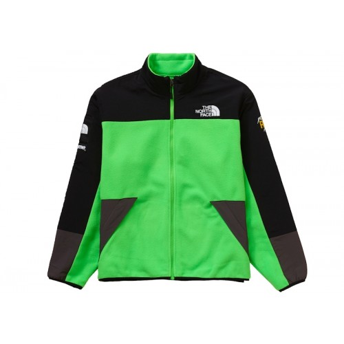 Supreme x The North Face RTG Fleece Jacket Bright Green