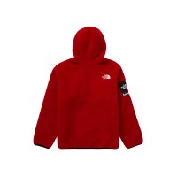 Supreme The North Face S Logo Fleece Jacket Red
