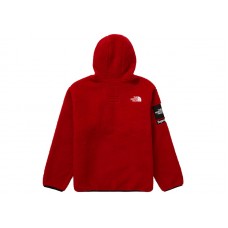 Supreme The North Face S Logo Fleece Jacket Red