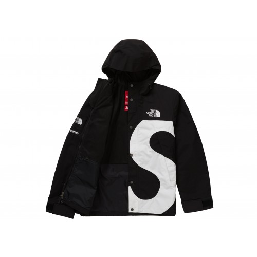 Оригинальный шмот Supreme The North Face S Logo Mountain Jacket Black - 70см