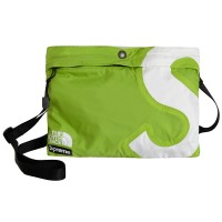Supreme The North Face S Logo Shoulder Bag Lime