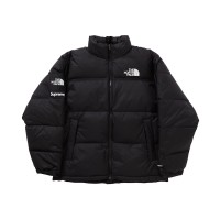 Supreme The North Face Split Nuptse Jacket Black