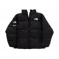 Supreme The North Face Split Nuptse Jacket Black