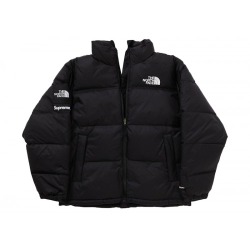 Supreme The North Face Split Nuptse Jacket Black