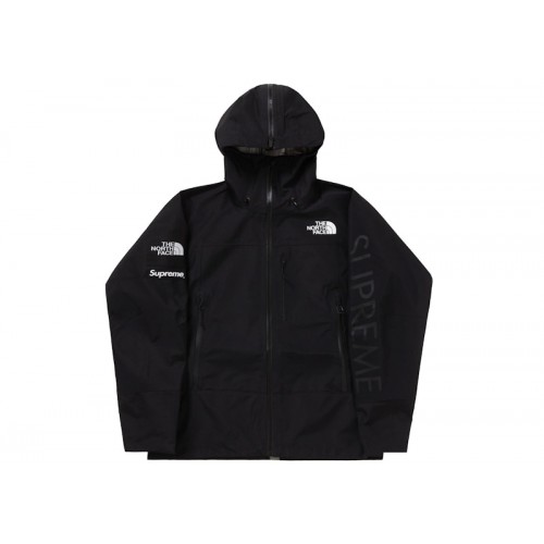 Supreme The North Face Split Taped Seam Shell Jacket Black