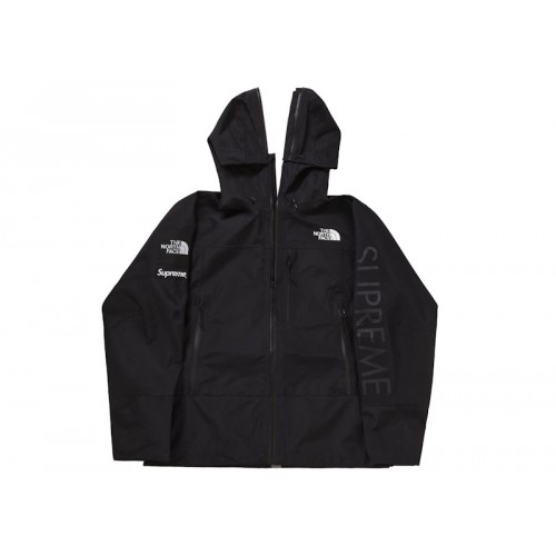 Supreme The North Face Split Taped Seam Shell Jacket Black