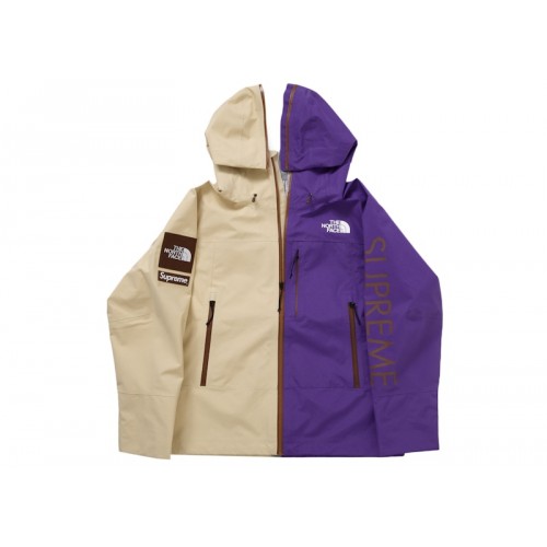 Supreme x The North Face Split Taped Seam Shell Jacket Camo