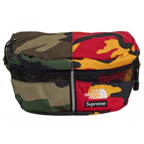 Supreme The North Face Split Waist Bag Woodland Camo
