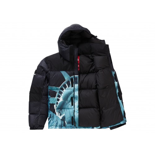 Оригинальный шмот Supreme The North Face Statue of Liberty Baltoro Jacket Black - 70см