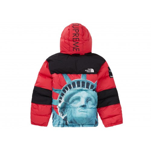 Оригинальный шмот Supreme The North Face Statue of Liberty Baltoro Jacket Red - 70см